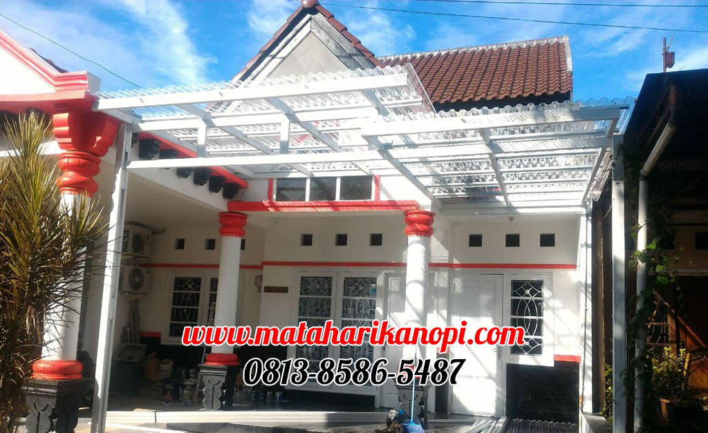 kanopi baja ringan atap solartuff, kanopi baja ringan atap solartuff murah, kanopi baja ringan atap solartuff bening murah, kanopi baja ringan transparan