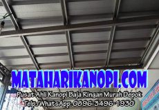 kanopi baja ringan, kanopi baja ringan murah, kanopi baja ringan cilodong, kanopi baja ringan depok