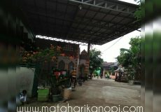 Kanopi Baja Ringan Atap Spandek di Masjid Al-Mujahidin, Citayem, Depok
