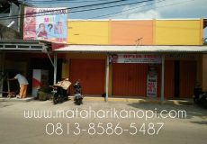 Hasil Pemasangan Kanopi Baja Ringan Atap Alderon RS di Cilodong Depok