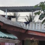 Hasil Pemasangan Kanopi Baja Ringan Atap Spandek Standar di Villa Pertiwi, Depok