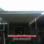 Hasil Pemasangan Kanopi Baja Ringan Murah Atap Alderon di Komplek Limus Pratama, Blok E3 No.1, Cileungsi, Bogor