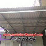 Hasil Pemasangan Kanopi Baja Ringan Atap Evo Gold Ekonomis di Perum Permata Cimanggis, Depok