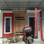 Hasil Pemasangan Kanopi Baja Ringan Atap Spandek Elegan di Perum Griya Sehati Pabuaran, Cibinong, Bogor