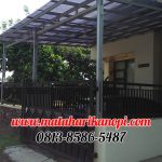 kanopi baja ringan atap solartuff, kanopi baja ringan atap solartuff murah, kanopi baja ringan atap solartuff bening murah, kanopi baja ringan transparan
