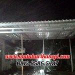 Hasil Pemasangan Kanopi Baja Ringan Atap Alderon di Jl. Kesehatan 1, Bintaro, Jakarta Selatan