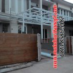 Hasil Pemasangan Kanopi Baja Ringan Atap Alderon Super Elegan di Perum Grand Depok City (GDC), Cluster Viscany Blok A10