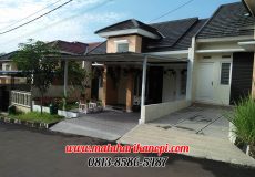 Hasil Pemasangan Kanopi Baja Ringan Atap Spandek di Perum Kristal Garden, Cibinong, Citereup, Bogor