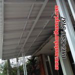 Hasil Pemasangan Kanopi Baja Ringan Atap Alderon Super Elegan di Perum Cimanggis Green Residence, Blok H.5, Cimanggis, Depok