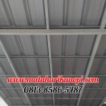 Hasil Pemasangan Kanopi Baja Ringan Atap Spandek di Perum Grand Depok City, Sektor Anyelir 2 Blok H.10