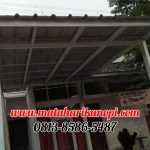 Hasil Pemasangan Kanopi Baja Ringan Atap Spandek di Perum Grand Depok City, Sektor Anyelir 2 Blok H.10