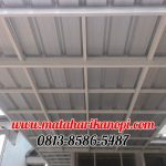 Hasil Pemasangan Kanopi Baja Ringan Atap Spandek di Perum Grand Depok City, Sektor Anyelir 2 Blok H.10