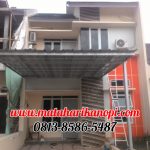 Hasil Pemasangan Kanopi Baja Ringan Atap Spandek di Perum Grand Dahlia Cluster (GDC), Grand Depok City