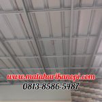 Hasil Pemasangan Kanopi Baja Ringan Atap Spandek di Perum Grand Dahlia Cluster (GDC), Grand Depok City