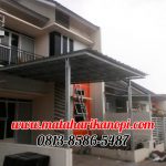 Hasil Pemasangan Kanopi Baja Ringan Atap Spandek di Perum Grand Dahlia Cluster (GDC), Grand Depok City