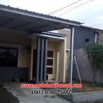 Hasil Pemasangan Kanopi Baja Ringan Atap Spandek Ekonomis di Bukit Depok Permai No.1, Taman Depok Permai