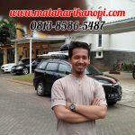 Hasil Pemasangan Kanopi Baja Ringan Atap Alderon Putih di Perum Raffles Hills A40, Cibubur, Jakarta Timur
