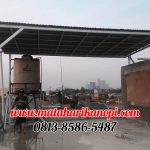 Hasil Pemasangan Kanopi Baja Ringan Atap Go Green Standar di Pondok Pinang, Jakarta Selatan