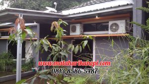 Hasil Pemasangan Kanopi Baja Ringan Atap Spandek Standar di Shapire Regency, Ragajaya, Citayem, Depok