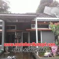 Hasil Pemasangan Kanopi Baja Ringan Atap Spandek Standar di Shapire Regency, Ragajaya, Citayem, Depok