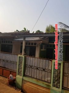 Hasil Pemasangan Kanopi Baja Ringan Atap Spandek Pasir Type Standar di Bumi Sawangan Indah 2