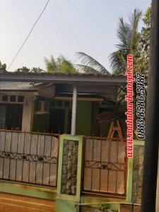 Hasil Pemasangan Kanopi Baja Ringan Atap Spandek Pasir Type Standar di Bumi Sawangan Indah 2