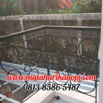 Hasil Pemasangan Kanopi Baja Ringan Atap Spandek Elegan Plus Cat Putih di Bukit Pelangi Residence