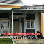 Hasil Pemasangan Kanopi Baja Ringan Atap Spandek Standar di Cimanggis Depok
