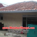 Hasil Pemasangan Kanopi Baja Ringan Atap Spandek Elegan di Tirta Mandala, Sukamaju, Cilodong, Depok