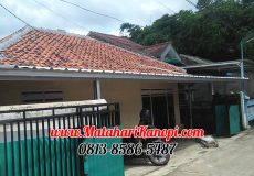 Hasil Pemasangan Kanopi Baja Ringan Atap Spandek Elegan di Tirta Mandala, Sukamaju, Cilodong, Depok