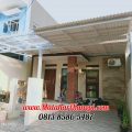 Hasil Pemasangan Kanopi Baja Ringan Atap Solartuff Clear Mix Alderon RS Super Elegan di Jakarta Selatan