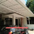 Hasil Pemasangan Kanopi Baja Ringan Murah Atap Alderon Sunpanel di Kelapa Dua Green Residence, Cimanggis, Depok