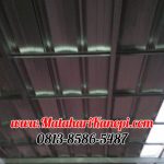 Hasil Pemasangan Kanopi Baja Ringan Atap Spandek Elegan Mix Solartuff di Shappire Regency Citayem Depok