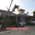 Hasil Pemasangan Kanopi Baja Ringan Atap Alderon Sunpanel Super Elegan Plus Cat Putih di Komplek Tugu Jaya Residence Parung Serab Gran Depok City