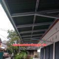 Hasil Pemasangan Kanopi Baja Ringan Atap Go Green Standar di Pondok Rajeg, Cibinong, Bogor, Depok