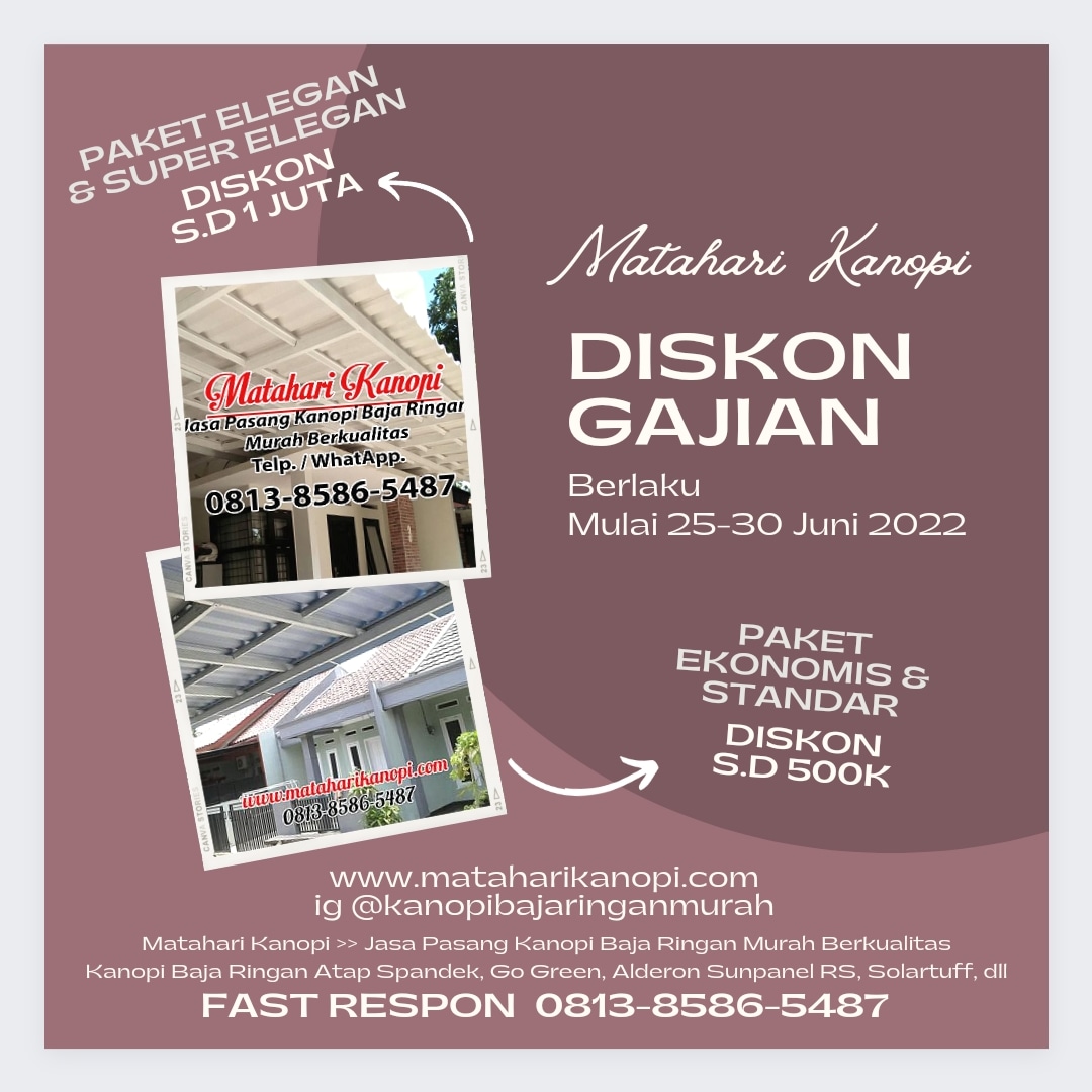 PROMO DISKON GAJIAN SALE