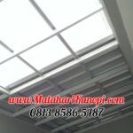 Hasil Pemasangan Kanopi Baja Ringan Atap Spandek Elegan di Haneen Residence Blok B8 Kalimulya Depok
