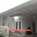 Hasil Pemasangan Kanopi Baja Ringan Atap Alderon Sunpanel Paket Elegan di Cluster Albina Citayem Depok