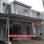 Hasil Pemasangan Kanopi Baja Ringan Atap Spandek Standar di Prestige Sawangan Depok