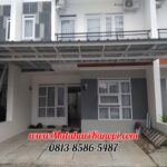 Hasil Pemasangan Kanopi Baja Ringan Atap Spandek Standar di Prestige Sawangan Depok