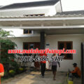 Hasil Pemasangan Kanopi Baja Ringan Atap Alderon Sunpanel Super Elegan Plus Cat Putih di Kalimulya Pondok Rajeg Depok