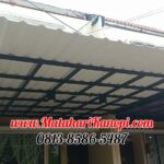 Hasil Pemasangan Kanopi Atap Alderon Sunpanel Super Elegan di Perum Felicity Town House Cinangka Depok