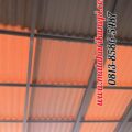 Hasil Pemasangan Kanopi Baja Ringan Atap Solartuff mix Alderon RS Standar di Perum Bukit Golf Blok EE9 NO.5 Cibubur Jakarta Timur