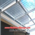Hasil Pemasangan Kanopi Baja Ringan Atap Solartuff Serenity Clear Paket Ekonomis di Grand Depok City