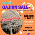 PROMO DISKON SPESIAL GAJIAN SALE JANUARI 2025