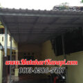 Hasil Pemasangan Kanopi Baja Ringan Atap Alderon Sunpanel Super Elegan di Proklamasi Depok