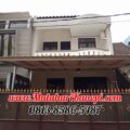 Hasil Pemasangan Kanopi Baja Ringan Atap Alderon RS (Single Layer) Trimdek Putih di Perumahan Sucopindo Kemang Swatama Cilodong Depok