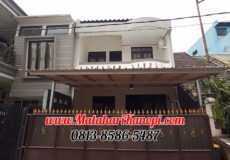 Hasil Pemasangan Kanopi Baja Ringan Atap Alderon RS (Single Layer) Trimdek Putih di Perumahan Sucopindo Kemang Swatama Cilodong Depok