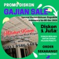 PROMO DISKON SPESIAL GAJIAN SALE 24 JULI - 04 AGUSTUS 2025