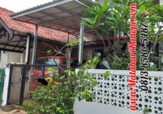 Hasil Pemasangan Kanopi Baja Ringan Atap Alderon Sunpanel Super Elegan di Jatiasih Bekasi